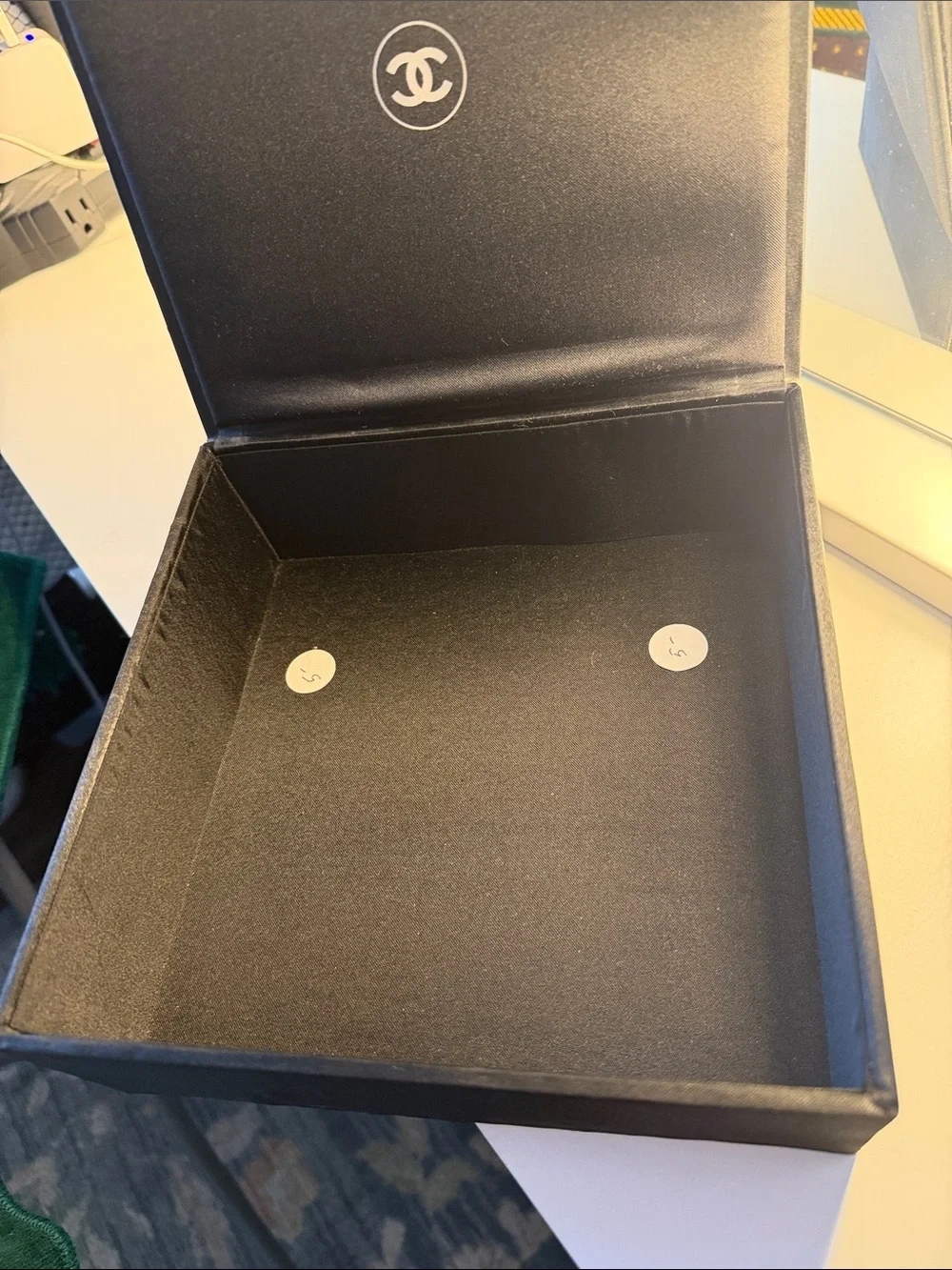 Chanel perfume box